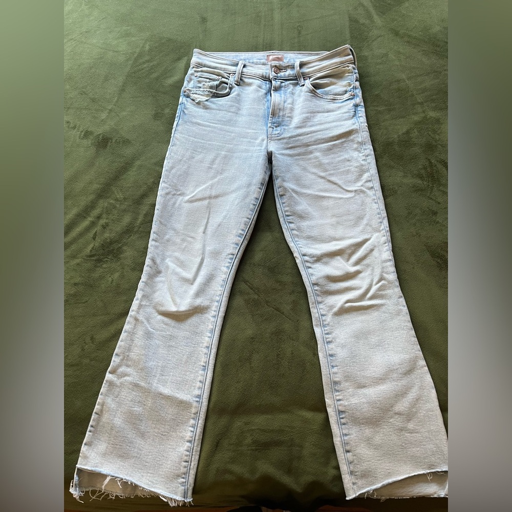 MOTHER Light Blue Women's Jeans - Picture 3 of 9